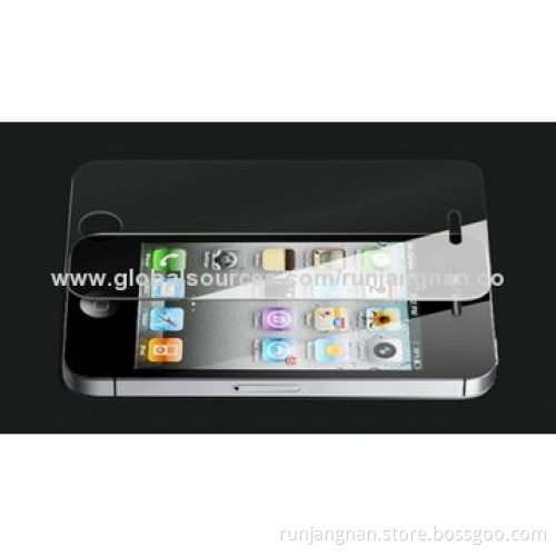 Tempered-glass Screen Protector for iPhone 4/4S, Anti-fingerprint